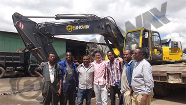 excavators,wheel excavator,East Africa